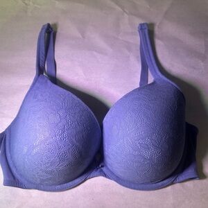 Cacique Lace Bra in blue